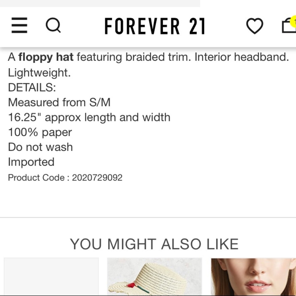Floppy hat - Picture 4 of 5